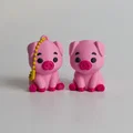 Móc Khóa Chú Heo Dễ Thương - Thumbnail 1