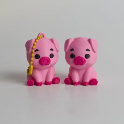 Móc Khóa Chú Heo Dễ Thương