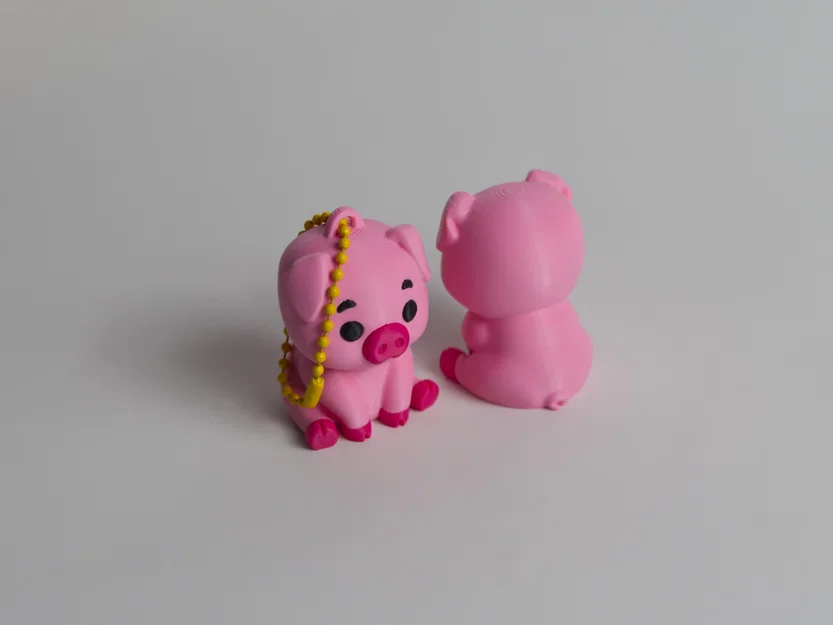 Móc Khóa Chú Heo Dễ Thương - Image 4