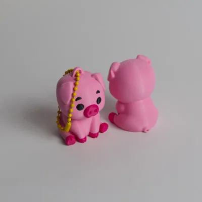 Móc Khóa Chú Heo Dễ Thương