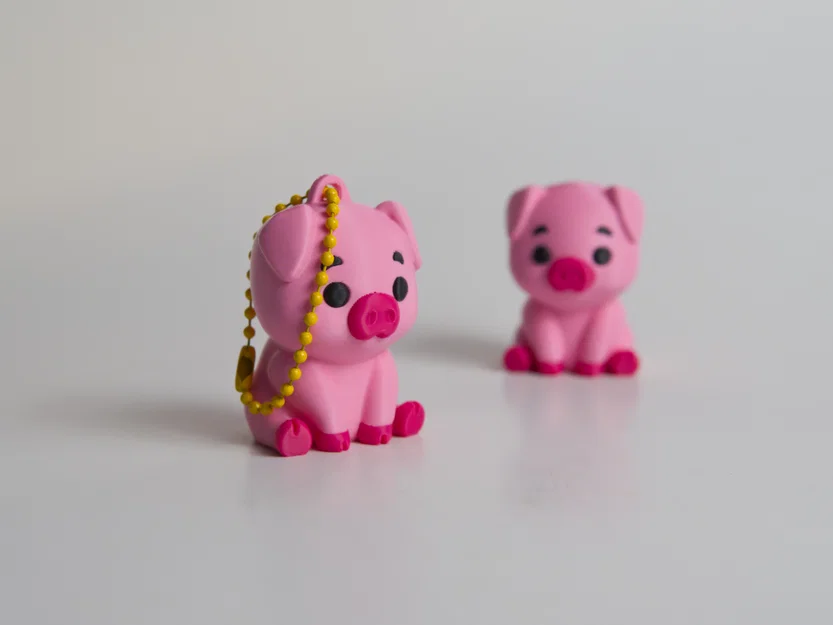Móc Khóa Chú Heo Dễ Thương - Image 5