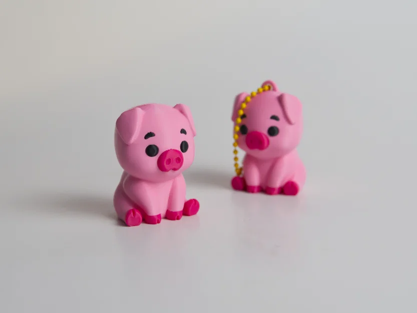 Móc Khóa Chú Heo Dễ Thương - Image 6