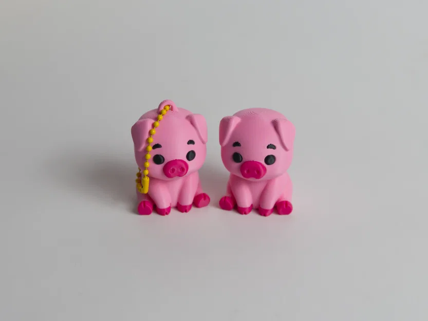 Móc Khóa Chú Heo Dễ Thương - Image 9