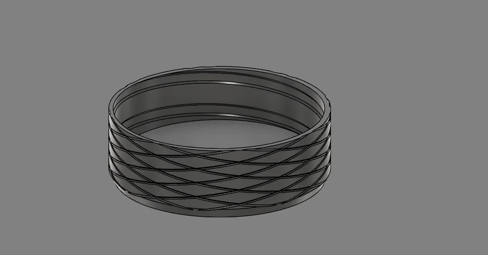 Hộp đựng có vân nhám (Knurled container) 40x132mm - Image 4