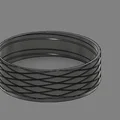 Hộp đựng có vân nhám (Knurled container) 40x132mm - Thumbnail 4