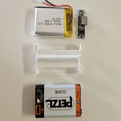 Khung pin cho đèn đeo đầu Petzl Core