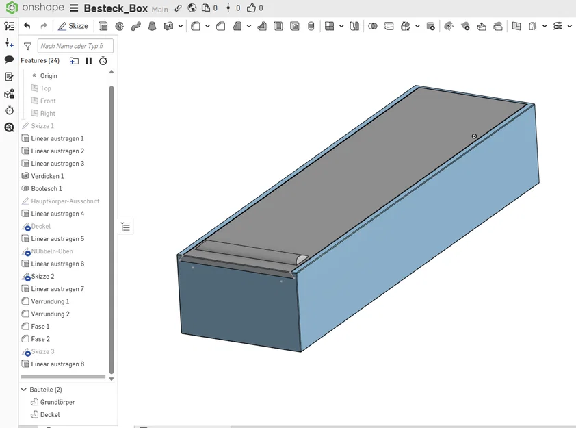 Besteck Box - Hộp đựng dao muỗng nĩa in 3D thông minh - Image 3