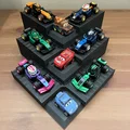 Kệ trưng bày xe mô hình Hot Wheels/Matchbox dạng lắp ghép hình Chevron - Thumbnail 5