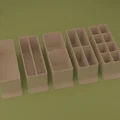 Tủ ngăn kéo module xếp chồng đựng linh kiện điện tử, đồ DIY, ốc vít và dụng cụ nhỏ - Thumbnail 5