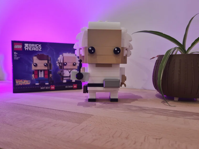 Mô hình Brick - Marty McFly BCHDZ phóng to 200% - Image 1