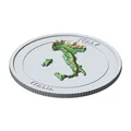 Đồng xu 3D địa hình nước Ý 85 mm – Token sưu tầm cao cấp - Thumbnail 5