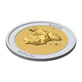 Đồng xu địa hình 3D Tây Ban Nha 85 mm – Token sưu tầm phù điêu - Thumbnail 3