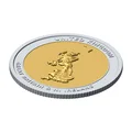 Đồng xu 3D Topographic Vương quốc Anh 85 mm – Quà tặng sưu tầm dạng phù điêu - Thumbnail 5