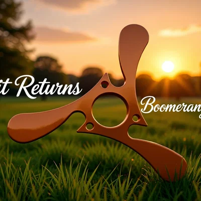 Mô hình boomerang in liền khối cực nhanh