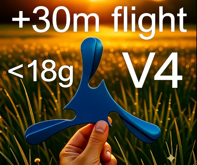 Boomerang V4 cải tiến khí động học (Không lỗ) - Image 1