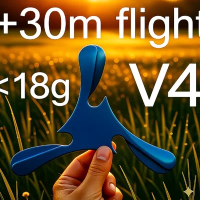 Boomerang V4 cải tiến khí động học (Không lỗ)