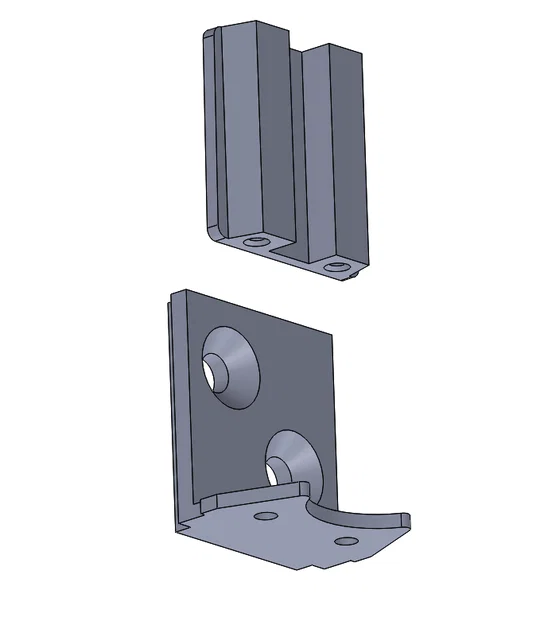 Đế treo tường cải tiến cho đèn IKEA Nävlinge - Image 1