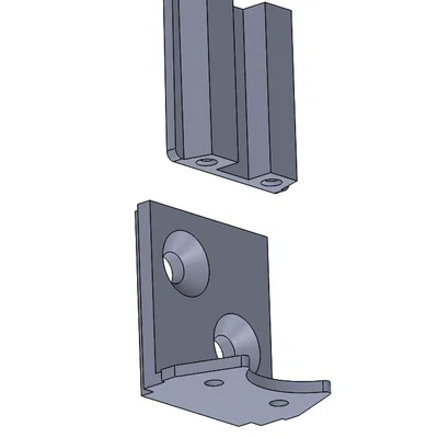 Đế treo tường cải tiến cho đèn IKEA Nävlinge