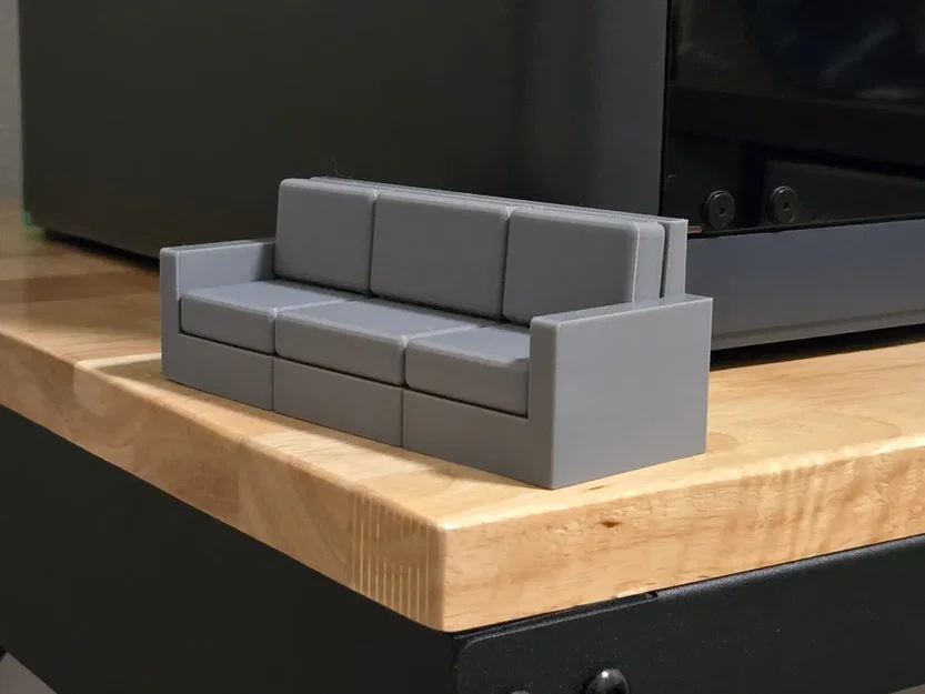 Ghế sofa mini cho mô hình Dummy 13 - Phụ kiện trưng bày độc đáo - Image 2