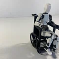 Xe lăn 3D cho mô hình Dummy 13 - Phụ kiện độc đáo - Thumbnail 1