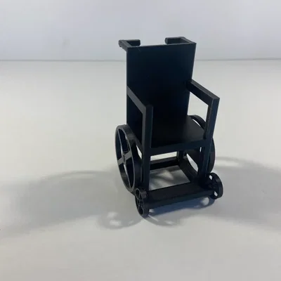 Xe lăn 3D cho mô hình Dummy 13 - Phụ kiện độc đáo