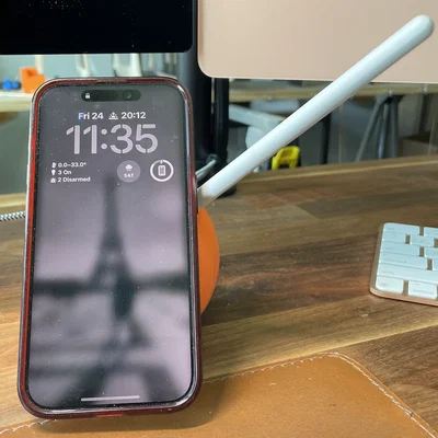 Đế MagSafe Trọng Lượng Nặng Cho iPhone & Apple Pencil
