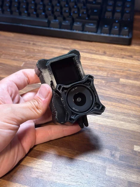 HardCase cho DJI Osmo Action 6 với ngàm dọc kiểu GoPro - Image 1