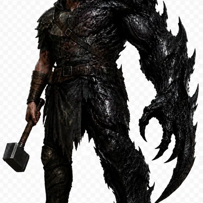 Mô hình Sid: Chiến binh Symbiote dũng mãnh cho Dungeons & Dragons
