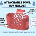 Giá treo đồ chơi hồ bơi tiện lợi (Attachable Pool Toy Holder) - Thumbnail 1