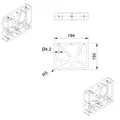 Chân đỡ cho kệ kê bàn - Thumbnail 3