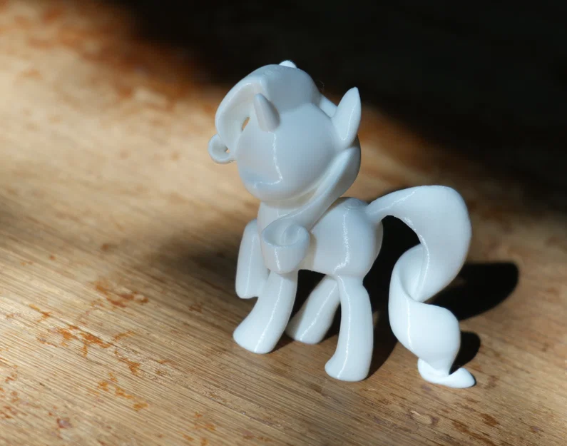 Mô hình 3D Rarity - Nhân vật My Little Pony đáng yêu - Image 3