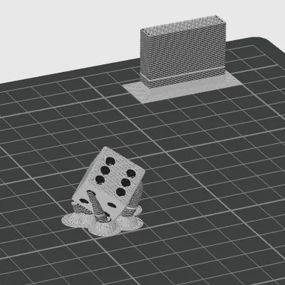 Mô hình xúc xắc 6 mặt (Dice) in 3D - Thiết kế cổ điển, sắc nét