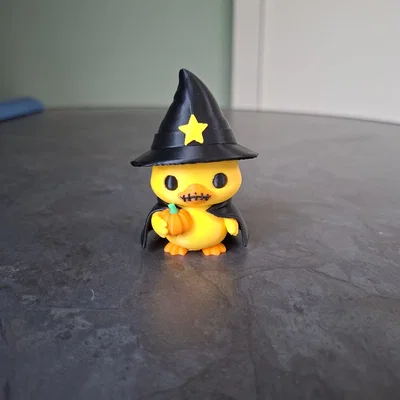 Chú Vịt Con Halloween Siêu Cưng