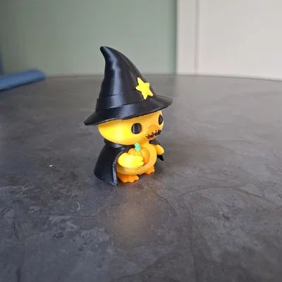 Chú Vịt Con Halloween Siêu Cưng