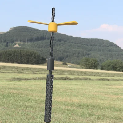 Đồ chơi trực thăng cầm tay in 3D (Hand-Powered Helicopter Toy)