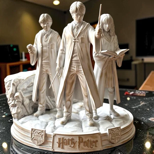 Mô hình 3D Diorama Harry Potter chi tiết cho người hâm mộ - Image 1