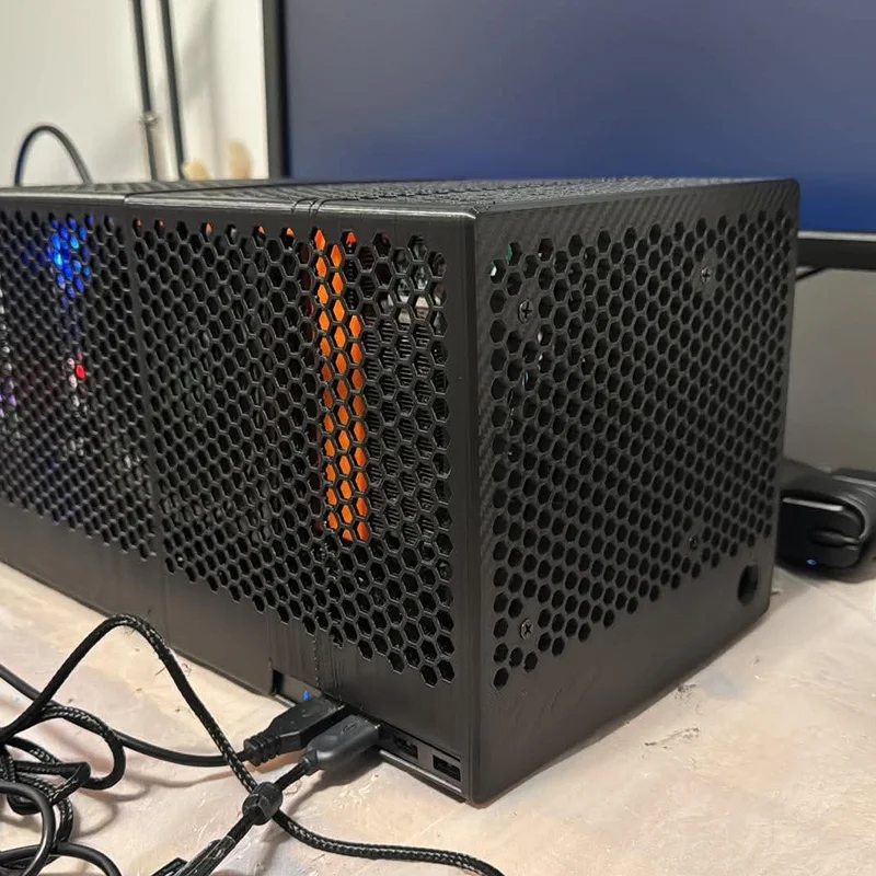 Vỏ case BC-250 ATX (kèm 2 quạt + tản nhiệt backplate)