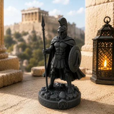 Tượng Chiến binh Hy Lạp cổ đại – Người hùng Spartan