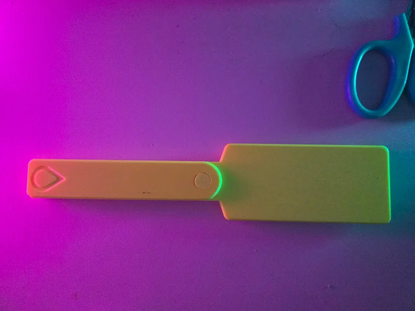Rainy Research "droplet" - BDSM Paddle không cần ốc vít - Image 1