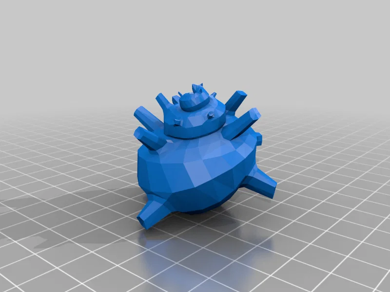Mô hình 3D Super Sea Snail (Ốc biển Splatoon) chi tiết sắc nét - Image 1