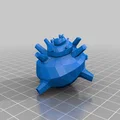 Mô hình 3D Super Sea Snail (Ốc biển Splatoon) chi tiết sắc nét - Thumbnail 1