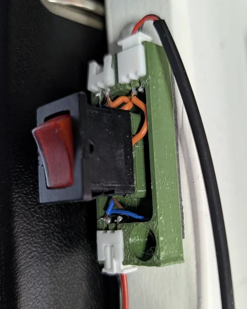 R13-66 / JST-XH - Đế cắm công tắc tích hợp Power Bus - Image 3