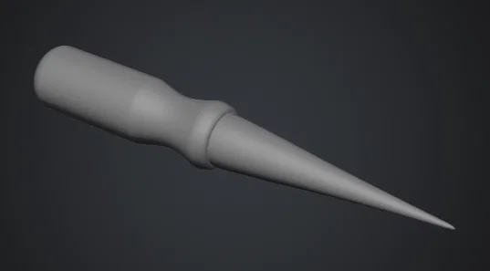 Dụng cụ tạo lỗ gieo hạt làm vườn (Garden Seed Drill) in 3D tiện dụng - Image 1