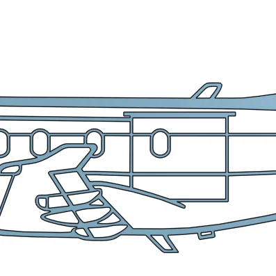 Mô hình treo tường máy bay Pilatus PC-12