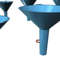 Bộ phễu đa dạng kích thước (20 phiên bản) - Có lỗ thông hơi, in dễ dàng không cần support - Thumbnail 6