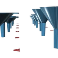 Bộ phễu đa dạng kích thước (20 phiên bản) - Có lỗ thông hơi, in dễ dàng không cần support - Thumbnail 8