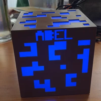 Đèn ngủ khối quặng Minecraft (Minecraft Ore Lamp) tự làm cực chất