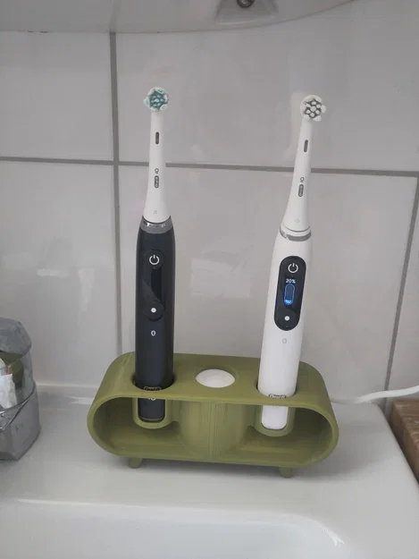 Giá Đựng Bàn Chải Oral-B iO Đôi với Đế Sạc Ẩn - Image 1