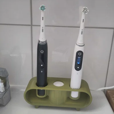 Giá Đựng Bàn Chải Oral-B iO Đôi với Đế Sạc Ẩn