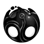 Mô hình 3D Hollow Knight – Trái Tim Hư Không (Void Heart Charm)